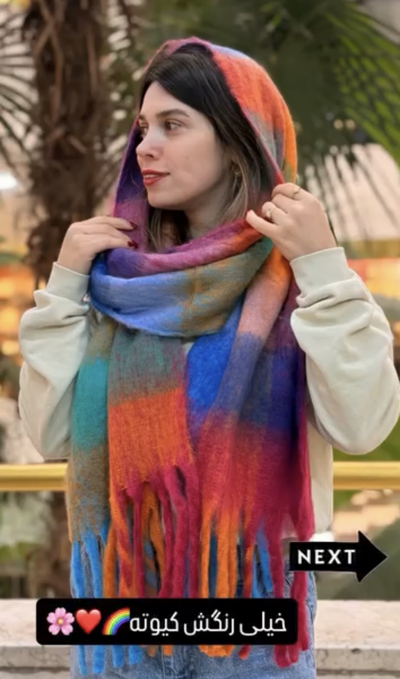 شال بیگ اسکارف تک رنگ تنها رنگی رنگی و تک رنگ مدل ابرنگی ترند سال گرم نرم قیمت استثنایی