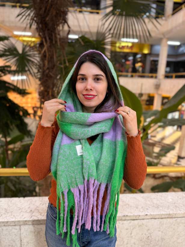 شال بیگ اسکارف تک رنگ تنها رنگی رنگی و تک رنگ مدل ابرنگی ترند سال گرم نرم قیمت استثنایی